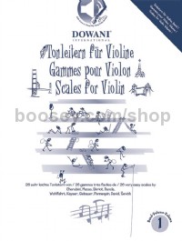Tonleitern / Scales / Gammes Vol. I (Violin)